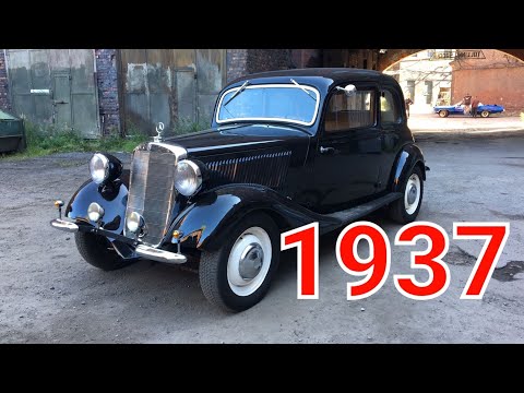 Видео: ОБЗОР Mercedes Benz coupe 1937 года.