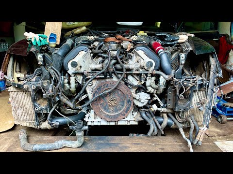 Видео: Что то пошло не так. Запуск V10 DIESEL. Volkswagen Phaeton.