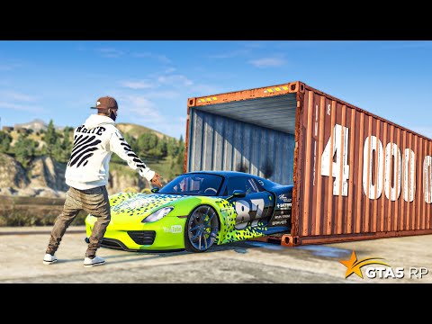 Видео: Я СМОГ ВЫБИТЬ РЕДКИЙ 918 SPYDER?!  БИТВА ЗА КОНТЕЙНЕРЫ В ГТА 5 РП/GTA 5 RP BURTON