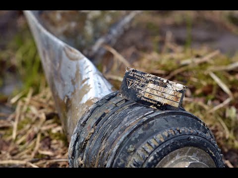Видео: Работаем по Люфтваффе / Luftwaffe aircraft crash site