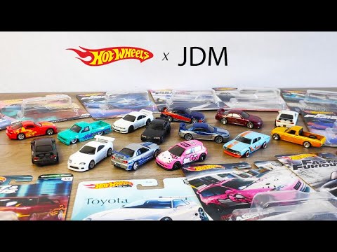 Видео: Массовый распак JDM Hot Wheels! Премы разной свежести 1\64