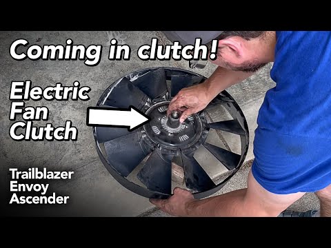 Видео: Замена муфты вентилятора - Chevy Trailblazer 2004 - Envoy - ЛЕГКО!