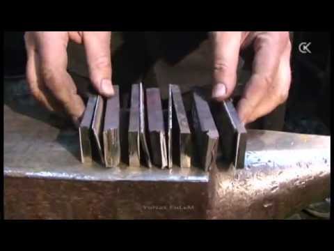 Видео: Штемпельный дамаск Часть 1 Сборка пакета Stamp damascus 1