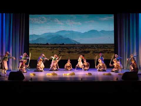 Видео: Тувинский танец "На просторах Тувы" (Чайлагга). Хореографический ансамбль "Азас".