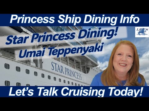 Видео: Тэппанъяки на Star Princess | Еда, веселье и смех в море! Наши гастрономические впечатления!