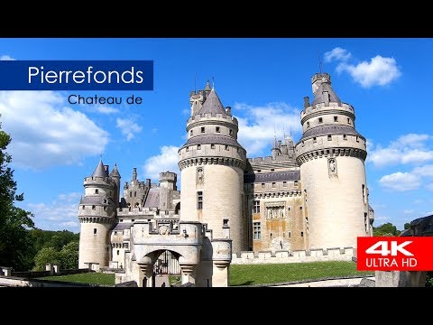 Видео: Пьерфон: средневековый замок недалеко от Парижа | Chateau de Pierrefonds - Merlin's castle. France