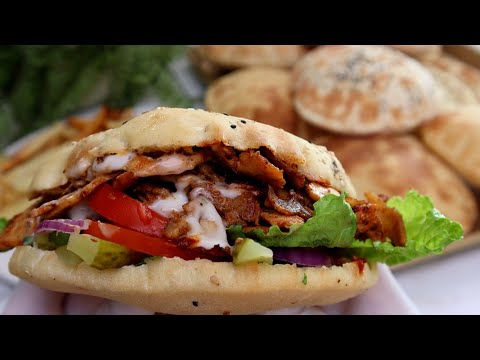 Видео: Вкуснейшая турецкая куриная шаурма с донером и шашлыком!  ЭТО УДИВИТЕЛЬНО 🤤