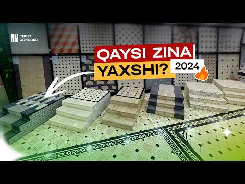 Видео: Zinalar narxlari 2024 | Зиналар нархлари 2024 ...Bruschatka narxlari 2024 | Брусчатка нархлари 2024