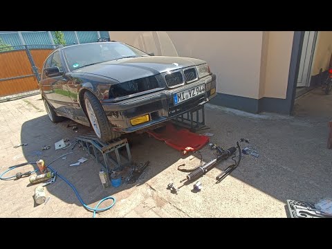 Видео: Как установить рулевую рейку на BMW e36 #рулеваярейка #е36_bmw