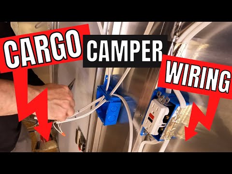 Видео: ЭЛЕКТРОПРОВОДКА ГРУЗОВОГО ПРИЦЕПА КЕМПЕР // Грузовой прицеп 6x10 // Эпизод 3