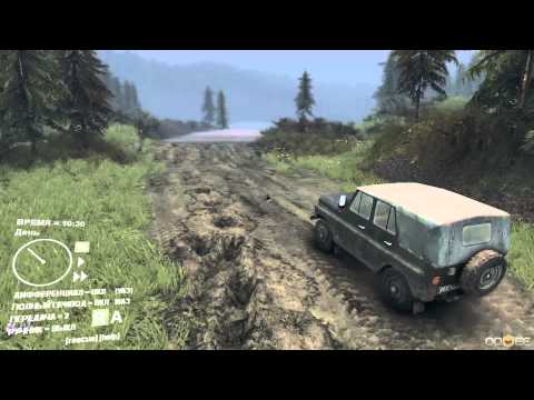 Видео: Обзор SpinTires - TechDemo
