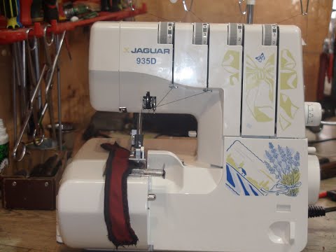 Видео: Оверлок Jaguar 935 D
