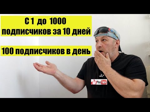 Видео: Как НАБРАТЬ Подписчиков на Ютубе и на них зарабатывать в 2025 году 6 серия