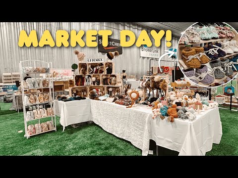 Видео: Первый рыночный видеоблог 2025 | Организация киоска по вязанию крючком + рыночный день