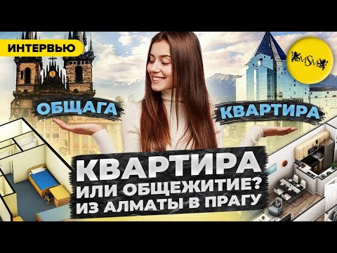 Видео: ОБЩЕЖИТИЕ ИЛИ КВАРТИРА? | Как живут студенты из Алматы в Праге | Отзыв о школе MSM Academy