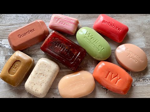 Видео: ASMR Soap cutting | Soap Carving|Резка мыла  | ASMR