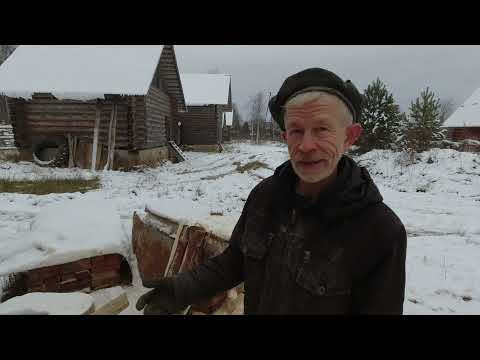 Видео: Грязовецкий потолок по старинке, баня, печи, окна  А.С.Халов