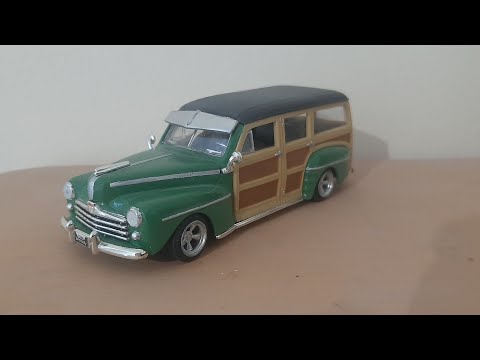 Видео: Обзор проекта 1948 Ford Woody lowrider 1/43