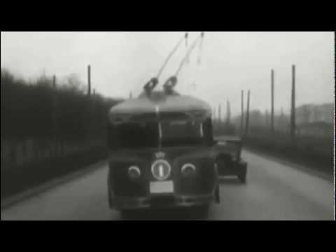 Видео: Киножурнал "Наука и техника" №11/39 (1933). Первый советский #троллейбус
