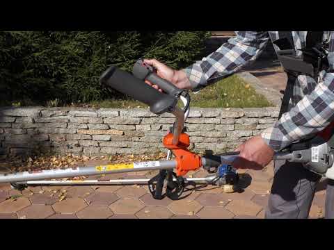 Видео: Мотокоса Husqvarna 135R (часть 2)