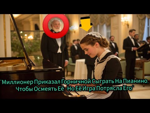 Видео: "Миллионер Приказал Горничной Сыграть На Пианино, Чтобы Осмеять Её — Но Её Игра Потрясла Его"