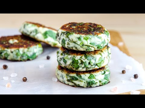 Видео: Если в холодильнике ЗАВЯЛА ЗЕЛЕНЬ, готовлю эти Сырники с Зеленью🍴Вкуснота из Творога, и так ПОЛЕЗНО!