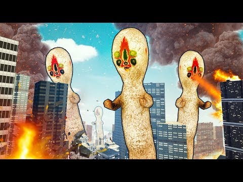 Видео: САМЫЙ БОЛЬШОЙ SCP 173 В МИРЕ! ОГРОМНАЯ СКУЛЬПТУРА УНИЧТОЖАЕТ ГОРОД В Garry`s Mod
