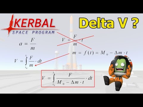 Видео: Kerbal Space Program: Считаем delta V и оптимальные пропорции ступеней в KSP RO RSS