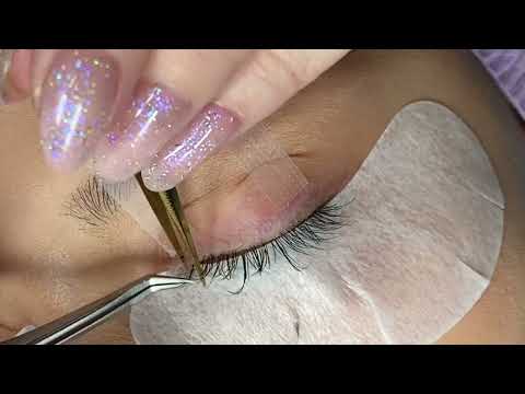 Видео: Лучи, мокрый и рваный эффекты в одном 🤯 сложно но можно eyelashextension /eyelash