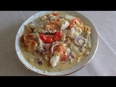 Видео: Мясо по - французски. КУРИНОЕ ФИЛЕ ПО ФРАНЦУЗСКИ.