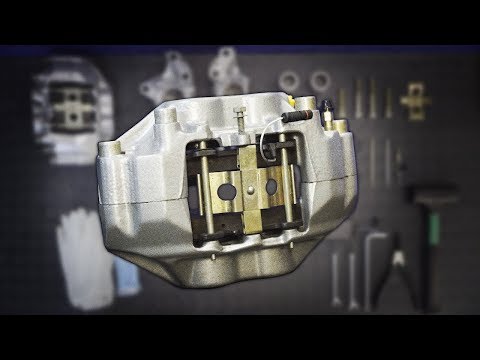 Видео: Mercedes Benz w140 - сборка тормозного суппорта [ASMR]