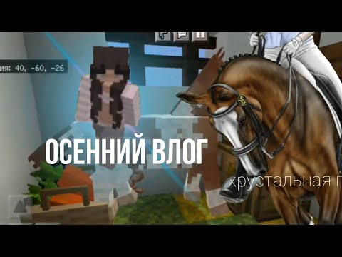 Видео: ~Осенний влог🐴 с КСК Хрустальная подкова~