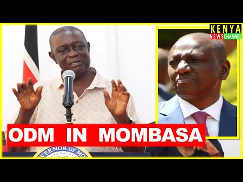 Видео: Послушайте, что Бод Обуру Одинга рассказал Руто о 2027 годе на сегодняшнем собрании партии ODM в ...