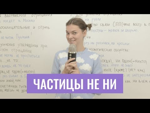 Видео: Частицы НЕ НИ