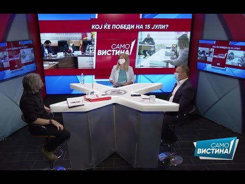 Видео: Димитар Апасиев и Стојанче Ангелов во „Само Вистина“ 1.7.2020 2 дел