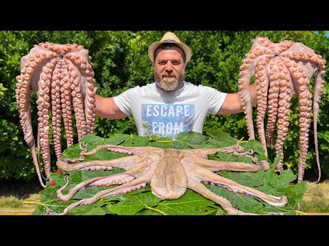 Видео: Морской Деликатес! Райский Рецепт Приготовление Осьминога В Тандыре