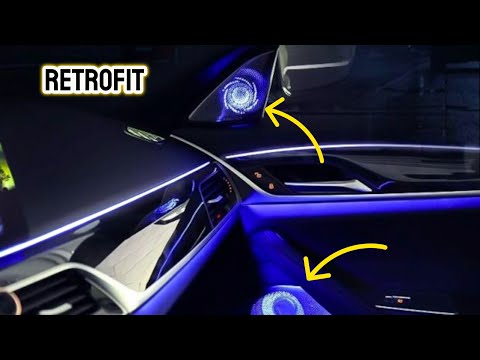 Видео: Модернизация BMW M550I G30 | Акустика Bowers & Wilkins, фоновая подсветка