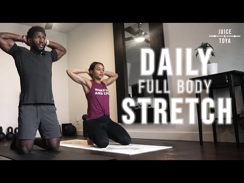 Видео: 10-минутная растяжка и мобильность всего тела: (для ежедневного использования или до/после тренир...