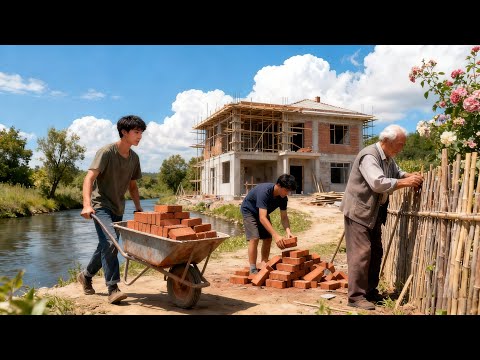 Видео: 🏚️Два зятя моего тестя отремонтировали его старый дом, и он всегда сияет #дом #ремонт #строительство