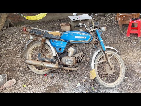 Видео: Реставрация 40-летнего классического Suzuki A100 - Реставрация Suzuki A100