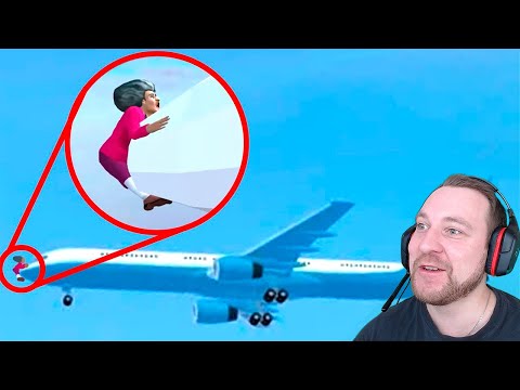 Видео: КУДА ПОЛЕТЕЛА МИСС ТИ Прохождение игры Scary Teacher 3D