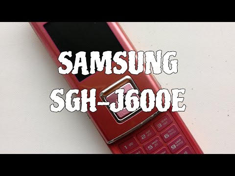 Видео: Обзор на Samsung SGH-J600e
