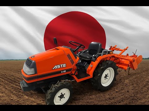 Видео: Японский зверь Kubota ASTE A-155 с ПСМ