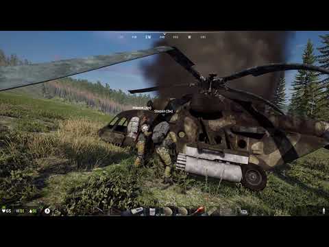 Видео: Deadside ОБЗОР вертолет под Красное. ( Stepa - Дебют)