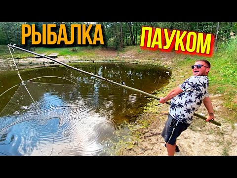 Видео: ПРОВЕРЯЕМ РЫБАЛКУ ПАУКОМ в КОПАНКЕ в ЛЕСУ/ ЗАБРОСИЛИ МАГНИТ