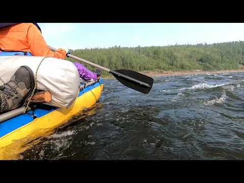 Видео: Сплав по Курейке. Плато Путорана.