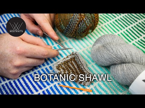 Видео: Мастер-класс по ботанической шали