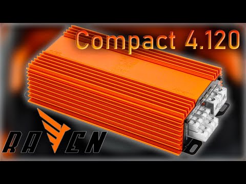 Видео: DL Audio Raven Compact 4.120 усилитель с возможностями в компактном корпусе
