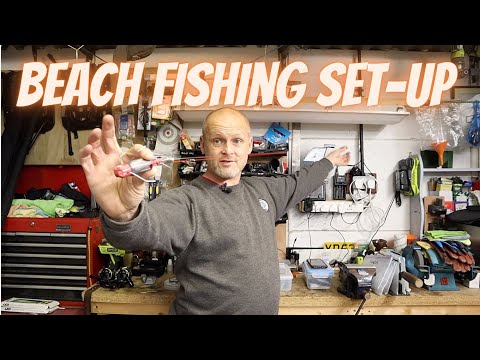 Видео: Сборка для рыбалки с пляжа, часть 3 — 5-футовая оснастка с блоком