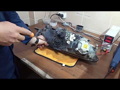 Видео: Улучшение света на автомобиле Мазда СХ 7. Improving the light on the Mazda CX 7 car